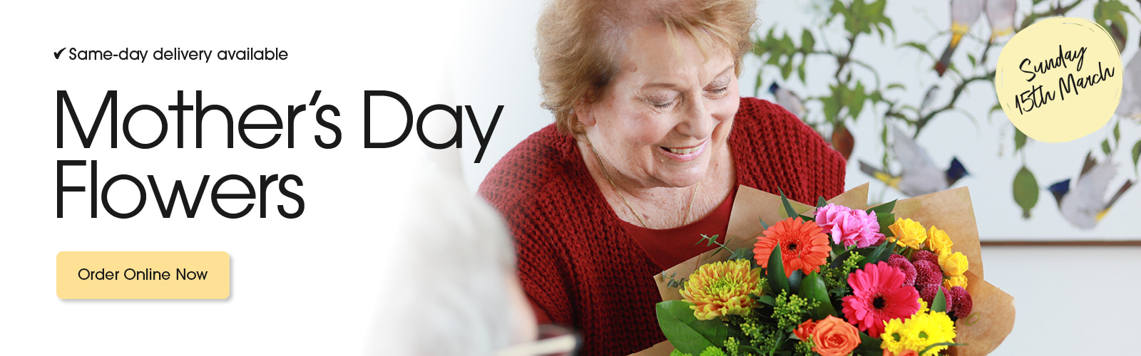 Seasonal bouquets from Flower Power @ The Paddock in Oswaldtwistle offering same-day delivery